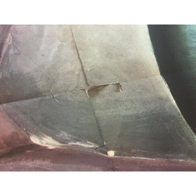 The poster is very large, consists of two parts. Visible traces of time, creases and tears. But the general condition is...