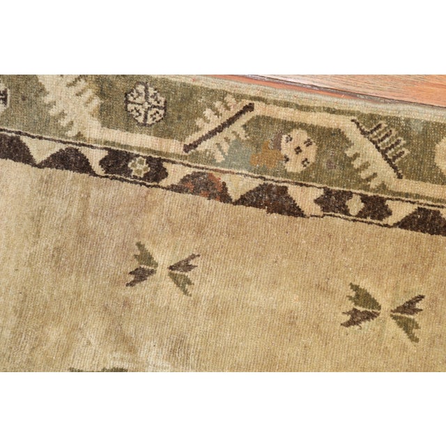 Asian Antique Vintage Turkish Oushak Gallery Size Rug - 4'10" x 12'9" For Sale - Image 3 of 12