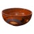 Vintage Mexican Hand Painted Pottery Bowl Made of Red Ware Terracotta Clay. For Sale