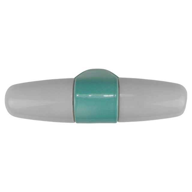 Bauhaus Turquoise Double Sconce Wall Light, Germany, 1950s For Sale - Image 17 of 17