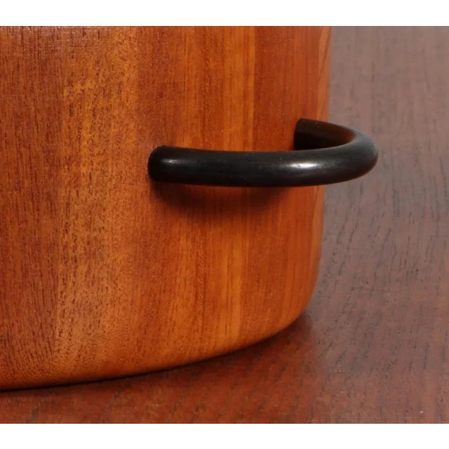 Bowl in Teak, 1960s For Sale - Image 3 of 5