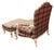 Experience Timeless Comfort With the Highland House French Country Bergère Chair and Ottoman Set. 1970s For Sale In Raleigh - Image 6 of 12