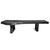 Black Natural Edge Slab Organic Modern Bench/Coffee Table For Sale - Image 9 of 10