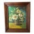 Vintage 1970s Floral Still Life Painting on Canvas~ Signed For Sale