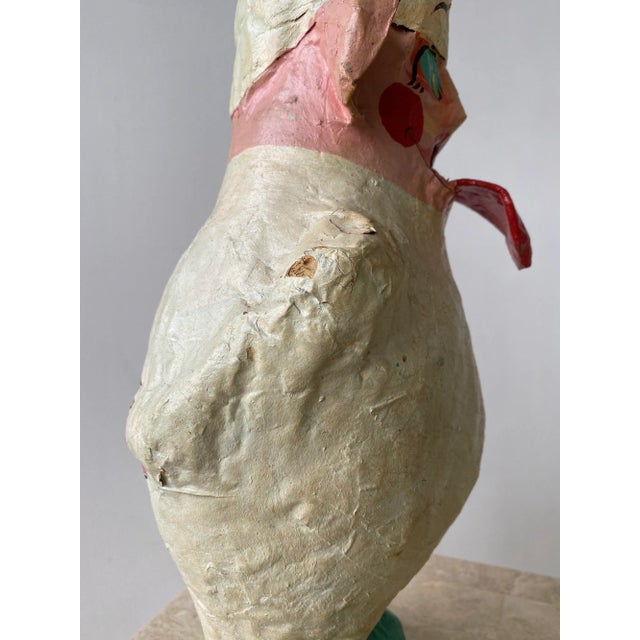 Vintage Folk Art Henri's Restaurant Paper Maché "Florida Money" Bank, Circa 70s-80s For Sale - Image 10 of 13