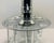 1950’s Chrome & Glass Drinks Dispenser Pump With Four Clear Glasses For Sale - Image 9 of 12
