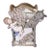 Antique Austrian Amphora Art Nouveau Figural Flower Vase With Putti and Applied Roses For Sale
