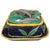 Late 19th Century A Victoria Pottery Majolica Cobalt Basketweave Sardine Box, English, Ca. 1883 For Sale - Image 5 of 12