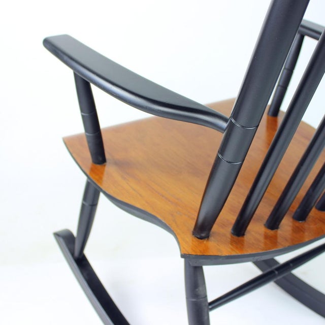 Rocking Chair by V. Puunjalostus, Finland, 1960s For Sale - Image 4 of 10