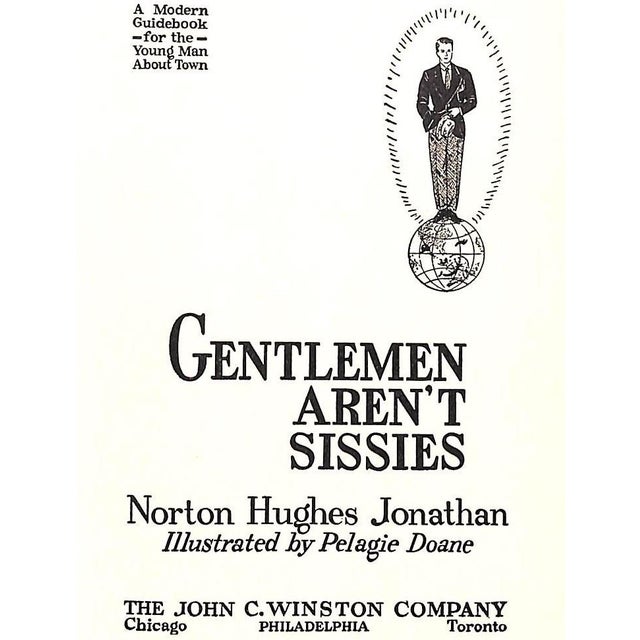 "Gentlemen Aren't Sissies" 1938 Jonathan, Norton Hughes For Sale - Image 9 of 12