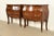 Italian Louis XV Burled Walnut Bombay Commode With Mounted Gilt Bronze Ormolu | Circa 1960s For Sale - Image 16 of 17