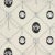 SAMPLE - Schumacher x Backdrop Edith Wallpaper In Black & Ivory For Sale