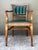 Mid-Century Modern Vintage Channel Tufted Desk Chair For Sale - Image 3 of 12