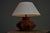 Textile Wabi Sabi Studio Pottery Table Lamp, 1950s For Sale - Image 7 of 12