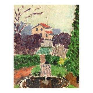 Henri Matisse Jardin De L’artiste a Issy Les Moulineaux L. E. Numbered Giclee For Sale