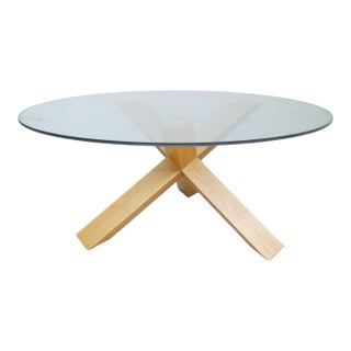 Italian Dining Table Attributed to Cassina La Rotunda For Sale