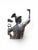 Neapolitan Artist after Giambologna, Large Patinated Figure of Mercury, Bronze For Sale - Image 9 of 11