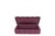 Early 21st Century Tufted Storage Ottoman in Burgundy Velvet by Naula Design For Sale - Image 5 of 7