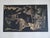 A Vintage Linocut Block Print Signed Arieh Kimhi, Jerusalem 1974, Numbered 131/135 For Sale - Image 10 of 12