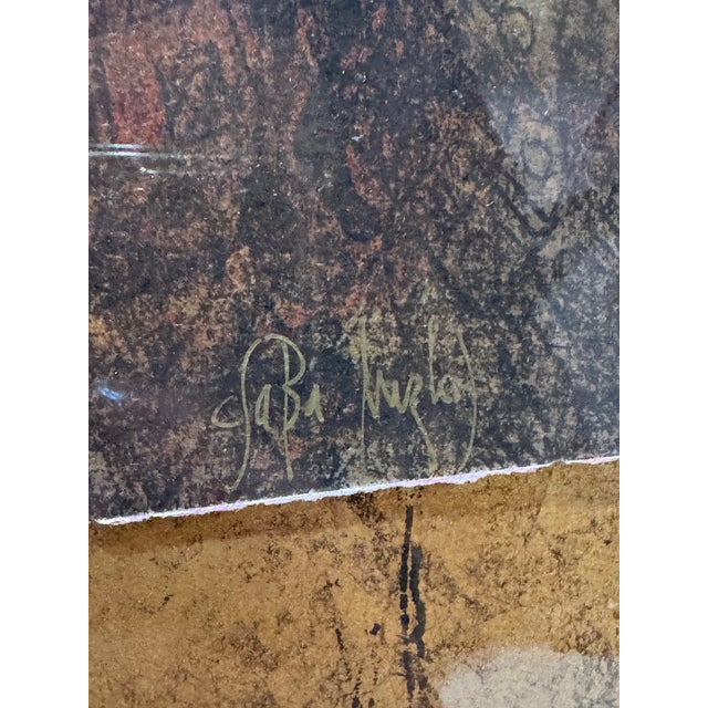 Csaba Markus “Toscana” Hand-Signed & Embellished Serigraph, 1996 – Limited Edition 323/350 [Cb] For Sale - Image 4 of 5