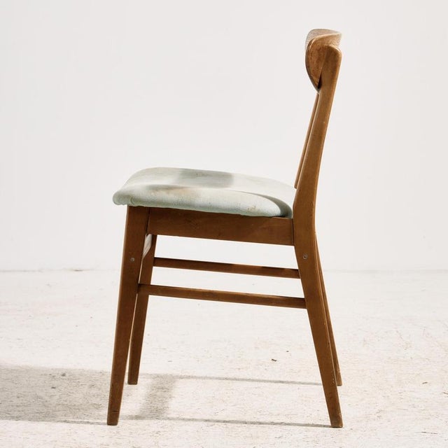 1960s Model 210 Dining Chairs by Thomas Harlev for Farstrup Møbler, 1960s, Set of 4 For Sale - Image 5 of 18