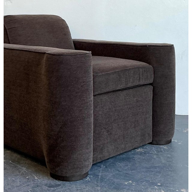 Early 21st Century Vintage Ralph Lauren Deco Lounge Chair For Sale - Image 5 of 18
