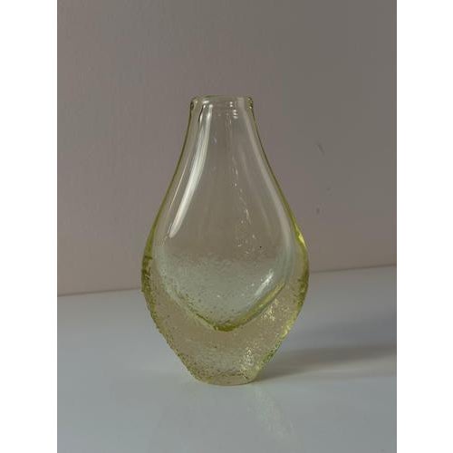 Yellow Vase by Miloslav Klinger for Železný Brod Sklo For Sale - Image 11 of 11