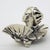 Vintage Italian Handmade Sterling Silver 925 Woman With Fan Bust Figurine Decorative Solid Sculpture For Sale - Image 4 of 14