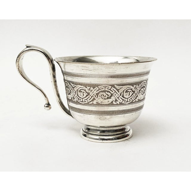 This uniquely elegant tea cup is from an era when detail and formality mattered. Manufactured during the Victorian era,...