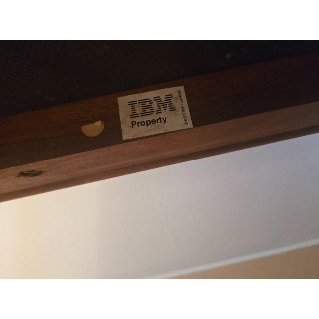 Mid-Century Modern Mid-Century Ibm Wooden Armchair For Sale - Image 3 of 5