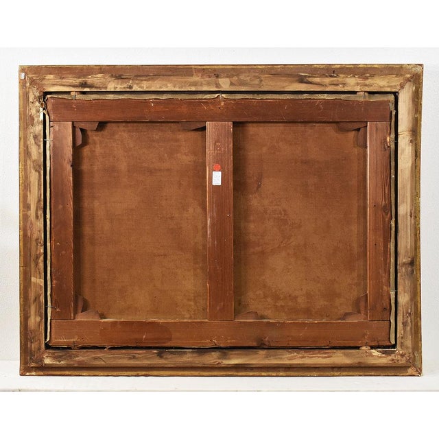 Gustave Émile Couder, Still Life with Fruit, Peaches and Plums, Oil on Canvas, 1894, Framed For Sale - Image 10 of 11