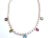 Bochic "Capri" Vintage Pearl, Ruby & Multi Gem Necklace Set 18K Gold & Silver For Sale - Image 16 of 18