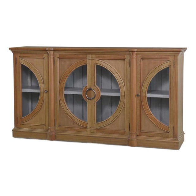 Custom French Art Deco Credenza For Sale