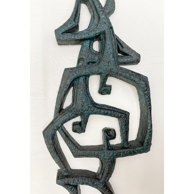 Ceramic Wall Sculpture by Joop Puntman for Ahma, 1950s-1960s For Sale - Image 6 of 14