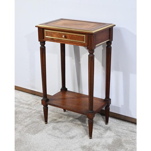 Mid-Century Modern Small Louis XVI Style Mahogany Living Room Table, 1950s For Sale - Image 3 of 18
