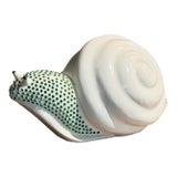 Vintage Jean Roger Style Hobnail Snail Planter For Sale