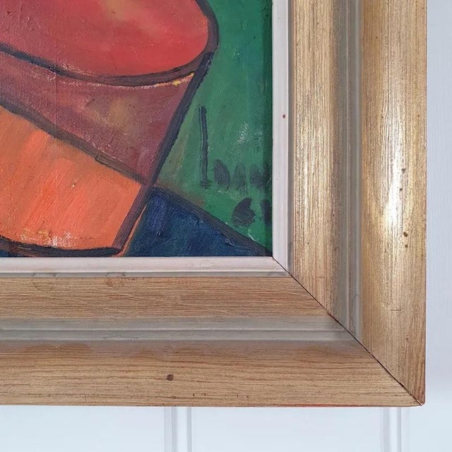 Attributed to Lars Dahl, Abstract Cubist Still Life, 1961, Oil on Canvas For Sale - Image 17 of 18