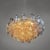 Metal Mid-Century Modern Italian Poliedri Chandelier in Murano Glass by Carlo Scarpa for Venini, 1960s For Sale - Image 7 of 14