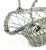 Silver Tone Wire Basket Wine Holder For Sale In Portland, ME - Image 6 of 11