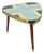 Mid-Century Modern Mosaic Side Table from Howa Germany, 1950s For Sale