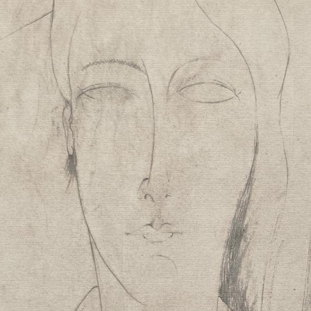 A. Modigliani, Portrait of Lunia, Lithograph For Sale - Image 4 of 7