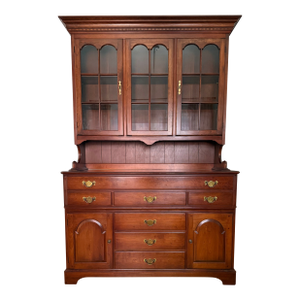 1970s Pennsylvania House Step Back Cupboard