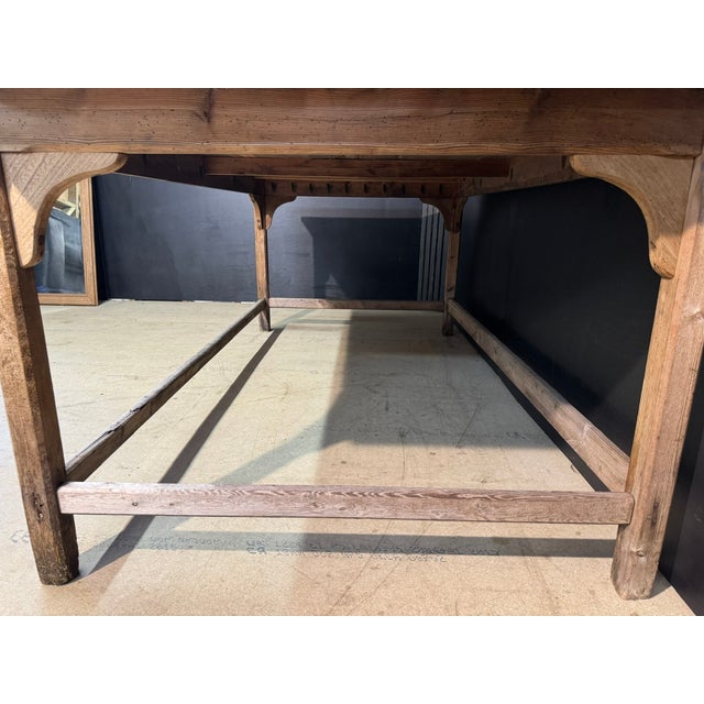 French Florist's Table Kitchen Island, 1870 For Sale - Image 4 of 18