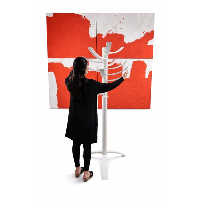 1960s Renna Coat Rack by Bruce Tippett for Gavina & Knoll International, Italy, 1960s For Sale - Image 5 of 13