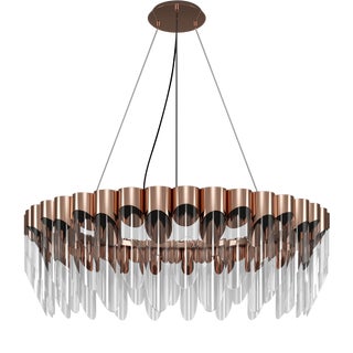 Bamboo Suspension Lamp by Creativemary For Sale