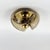 Stunning ceiling light/flush mount or wall light 'wave' model (also called 'futura') designed by koch & lowy for peill &...