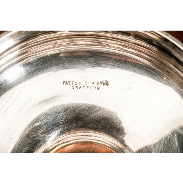 Impressive Large Sterling Silver Ornate High Quality Antique Cricket Sports Trophy For Sale - Image 13 of 13