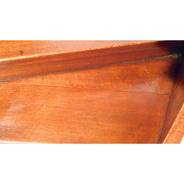 Wood Early 20th Century Decorative Arts Rectilinear Single Turn Model Staircase For Sale - Image 7 of 13