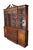 A rare and exquisite early Baker Furniture Manor House Collection George III style Breakfront, circa 1940. Made from...