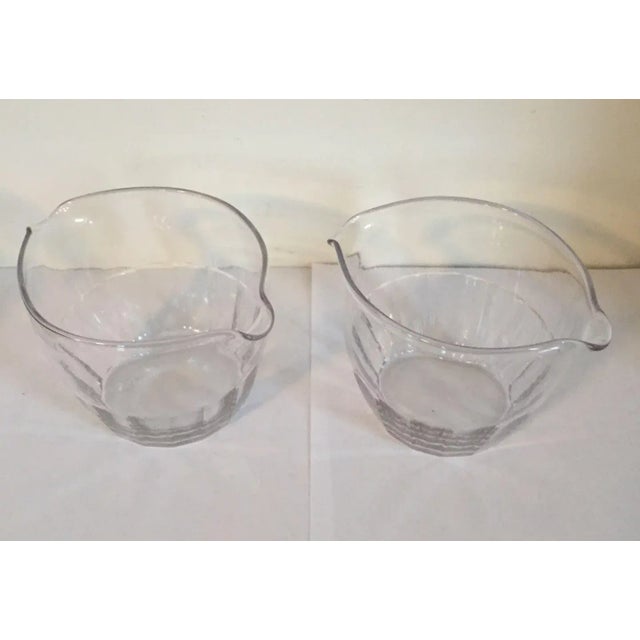 19th Century Anglo Irish Regency Cut Glass Crystal Wine Rinsers - A Pair For Sale - Image 4 of 11